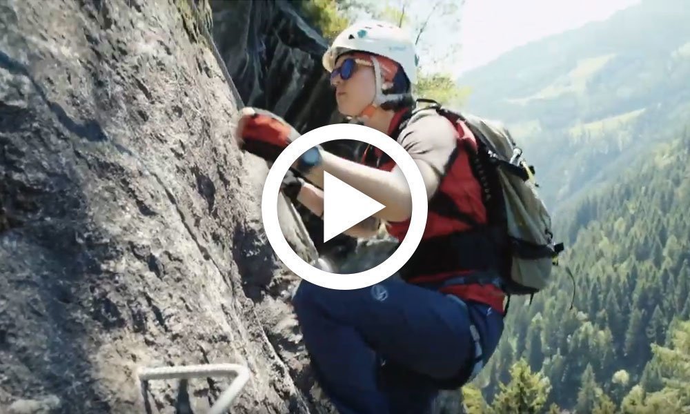 Klettersteig Stuller Wasserfall